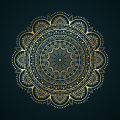Radial Geometric Pattern