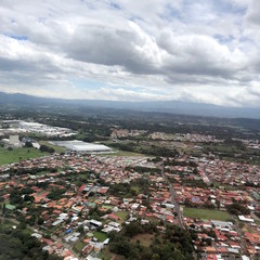 Aerial View of Costa Rica