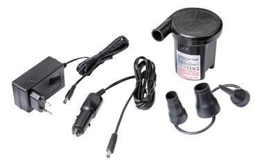 Small electrical airpump for inflating swimming toys and airbeds