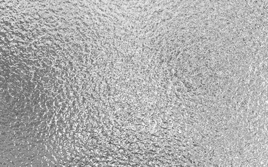 Silver gray foil paper texture background.