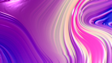 Fototapeta premium Abstract pink blue and purple gradient geometric texture background. Curved lines and shape with modern graphic design.