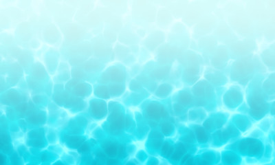 Blue white color water in swimming pool texture background. Use for design summer holiday concept. 