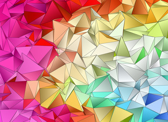 Abstract Low-Poly background. triangulated texture. Design 3d. Polygonal geometrical pattern. Triangular modern style