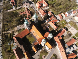 Naumburg Dome (Aerial photography by a drone)
