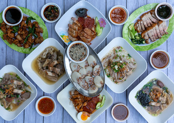 Chinese Food Mixed Dishes 