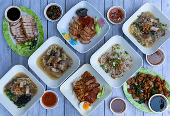 Chinese Food Mixed Dishes 