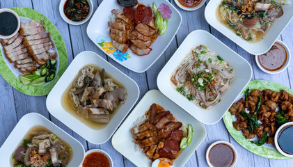 Chinese Food Mixed Dishes 