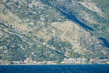 European Landscape View in Montenegro , taken in kotor montenegro, europe