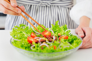 サラダ　vegetable salad 