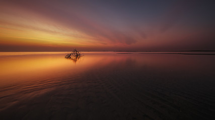 Tramonto in laguna