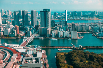 Fototapeta na wymiar Cityscape of Tokyo