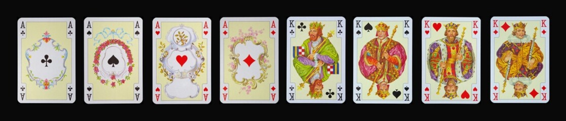 Spielkarten - Kartenspiel - zwischen Nostalgie u.Luxus