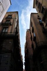 Street view in Barcelona