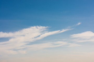 blue sky with clouds