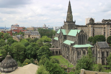 Fototapeta na wymiar St. Mungos Cathedral, Glasgow, Scotland
