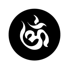 Aum symbol - Om spiritual symbol
