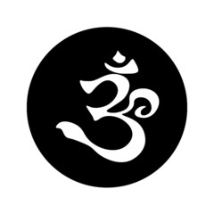 Aum symbol - Om spiritual symbol