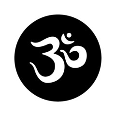 Aum symbol - Om spiritual symbol