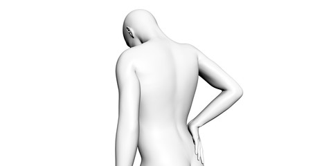 Fototapeta premium lower back pain