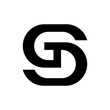 SGD letter logo design vector