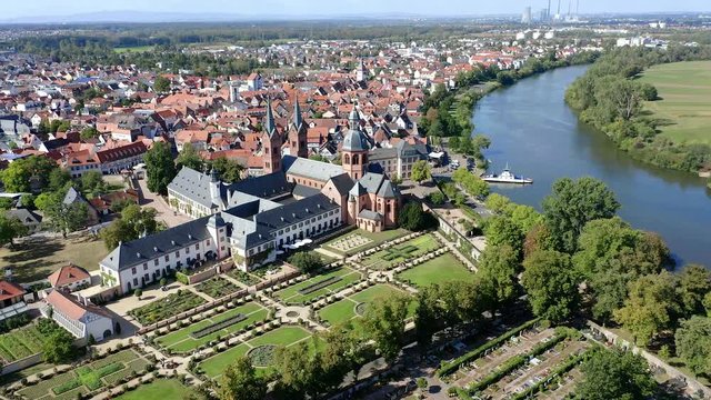 Monastery Seligenstadt in Seligenstadt, Hesse, Germany