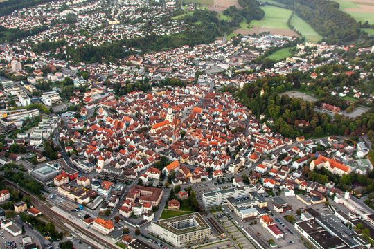 Luftaufnahme von Biberach an der Ri&szlig;