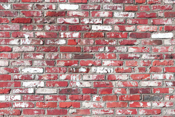 Brown background of beautiful unusual building brick
