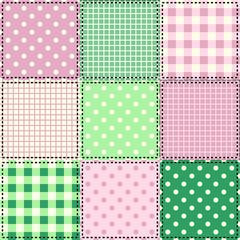 set of seamless patterns