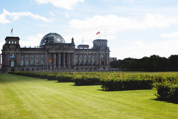 The Reichstag Parlament of Berlín