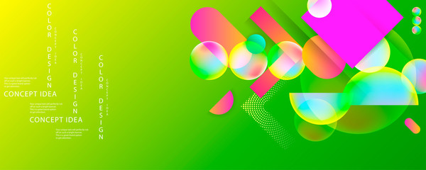 Green color geometric background. Light Green vector background with small and big stars. Colorful illustration in abstract style