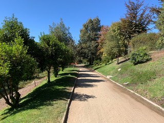 otoño en santiago de chile