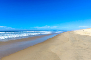 Fototapeta na wymiar Strand in Portugal - Praia da Viera