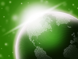 global connection in the universe © SENKI