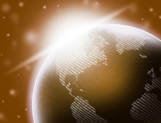 global connection in the universe © SENKI