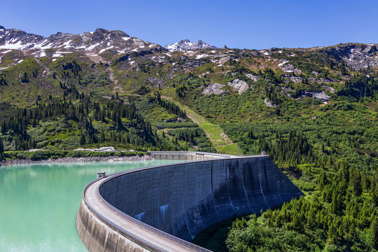 Alpine water reservoirs - Silvretta Speicherseen