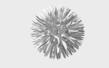 abstract virus, seed, illustration