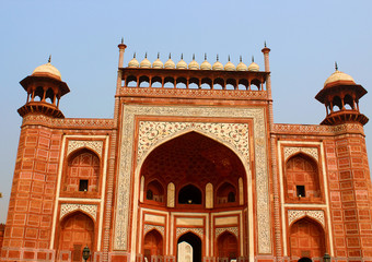 taj mahal agra india