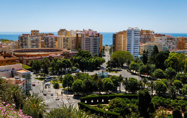 Fototapeta premium Málaga - Covid19 - Desescalada