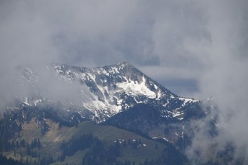 Der Traithen im Wolkenmeer