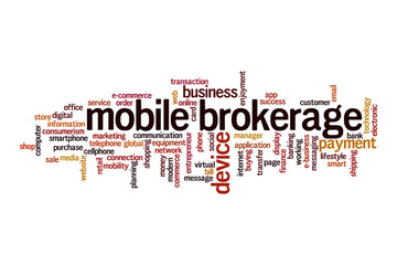 Mobile brokerage cloud concept