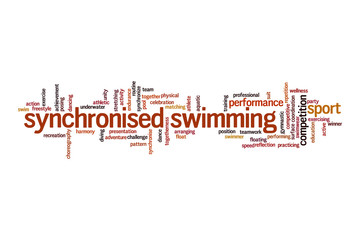 Synchronised swimming cloud concept