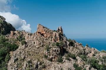 Fototapeta na wymiar Insel Korsika, Frankreich