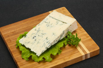 Italian traditional gorgonzola soft cheese