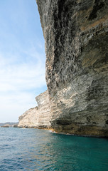 large cave in the mediterranean sea in Corsica island in France