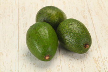 Ripe green dietary avocado - superfood