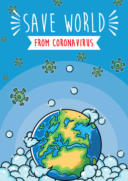 save earth from corona virus