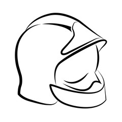 Casque de pompier
