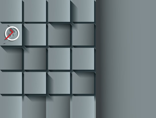 vertical modern template