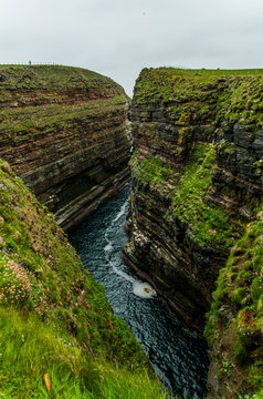 Cliff In Duncansby Head, Scotland