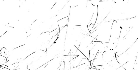 Scratched Grunge Urban Background Texture Vector. Dust Overlay Distress Grainy Grungy Effect. Distressed Backdrop Vector Illustration. Isolated Black on White Background. EPS 10.